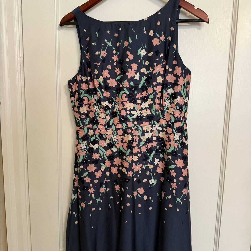 Loft Outlet Floral Sleeveless Dress
